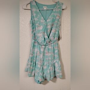 Women's  romper xs decree Juniors Breezy Summer Beach Pastel